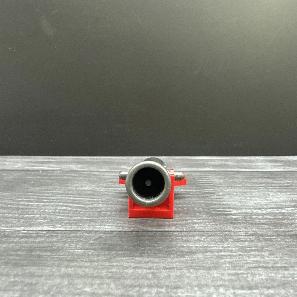 LEGO Cannon Project Launcher Gray‎ Handle Red Base Pirate